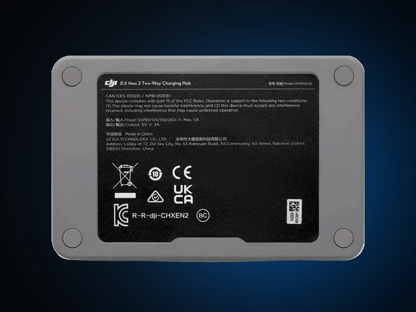 Hub de recharge DJI Neo
